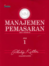 Image of Manajemen Pemasaran Edisi 11 Jilid 1