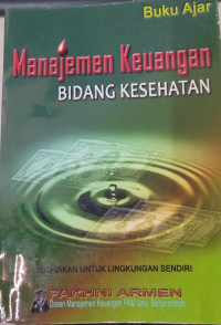 Image of Buku Ajar Manajemen Keuangan Bidang Kesehatan