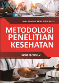 Image of Metodologi Penelitian Kesehatan Ed. Terbaru