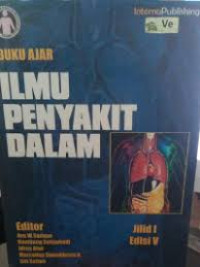 Image of Buku Ajar Ilmu Penyakit Dalam Jilid I Ed. V