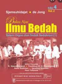 Image of Buku Ajar Ilmu Bedah Sistem Organ dan Tindak Bedahnya (1) Ed.4 Vol.2
