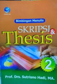 Image of Bimbingan Menulis Skripsi & Thesis 2