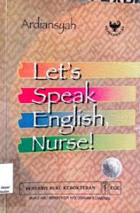 Image of Let's Speak English Nurse