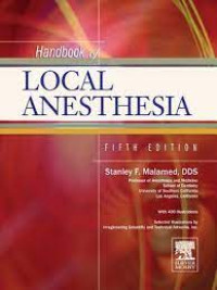 Image of Handbook of Local Anesthesia