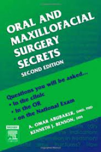 Image of Oral and Maxillofacial Surgery Secrets