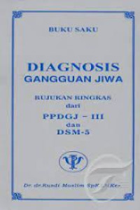 Image of Buku Saku Diagnosis Gangguan Jiwa
