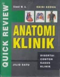 Image of Anatomi Klinik Disertai Contoh Kasus Klinik Ed.2 Jil. 1