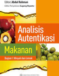 Image of Analisis Autentikasi Makanan Minyak dan Lemak